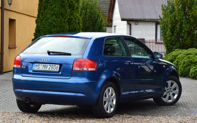 Audi A3 cena 15900 przebieg: 197356, rok produkcji 2008 z Szklarska Poręba małe 781